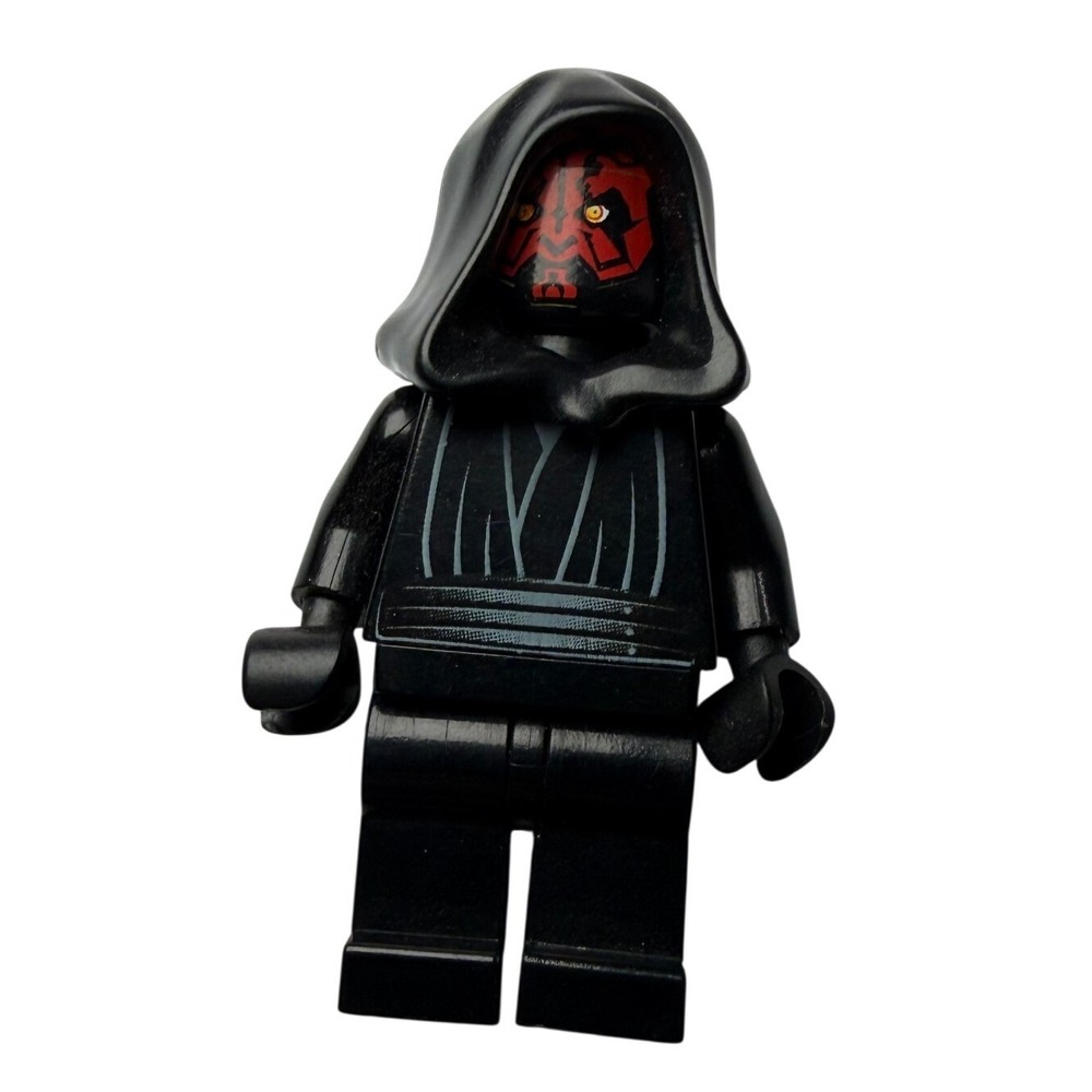 LEGO Star Wars Darth Maul Minifigure with Hood Black Sith Robes sw0003